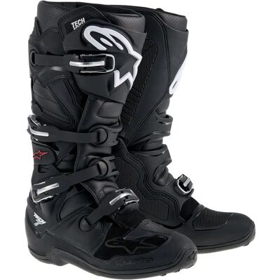 Stivali da Motocross Alpinestars Tech 7 - Nero Stivali da Motocross Alpinestars Tech 7 - Nero