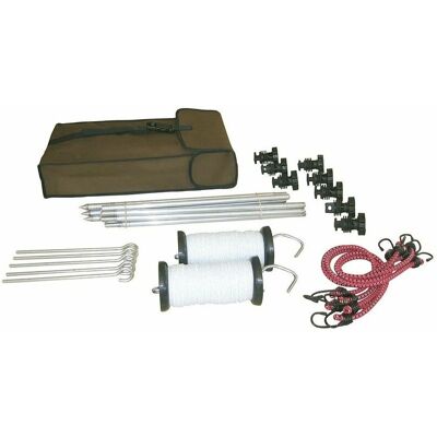 AKO AGRARTECHNIK - CORRAL TRAVEL KIT - 3 kg - Electric Fence Kit - Publicité AKO AGRARTECHNIK - CORRAL TRAVEL KIT - 3 kg - Electric Fence Kit - Publicité