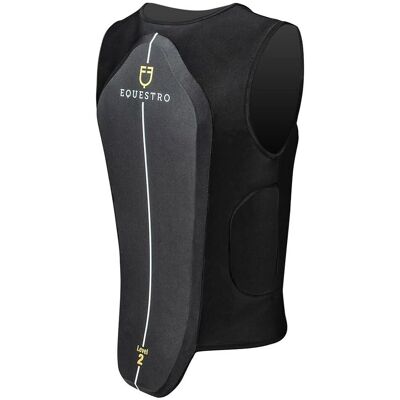 Equestro Rückenprotektor Erwachsene Level 2 Schutzweste Schwarz Equestro Rückenprotektor Erwachsene Level 2 Schutzweste Schwarz