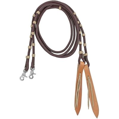 Lakota - RE00099 - Marrone - Tubo tessuto - Briglia Lakota - RE00099 - Marrone - Tubo tessuto - Briglia