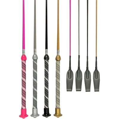 AMAHORSE - Silver Stripe Flying - Rosa - Crop AMAHORSE - Silver Stripe Flying - Rosa - Crop