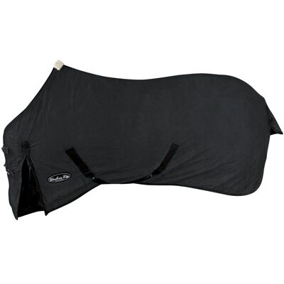 Umbria Equitationa Malaga Plus - sangles croisées noires - 105-165 cm - couverture cheval - Publicité Umbria Equitationa Malaga Plus - sangles croisées noires - 105-165 cm - couverture cheval - Publicité