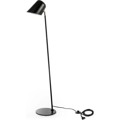 HOMEMANIA Electra Lampada da terra - Nero - Illuminazione moderna per interni HOMEMANIA Electra Lampada da terra - Nero - Illuminazione moderna per interni