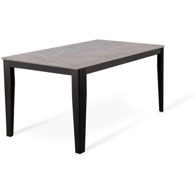 Tavolo estensibile Webmarketpoint - Antracite-nero - 156/316cm Tavolo estensibile Webmarketpoint - Antracite-nero - 156/316cm