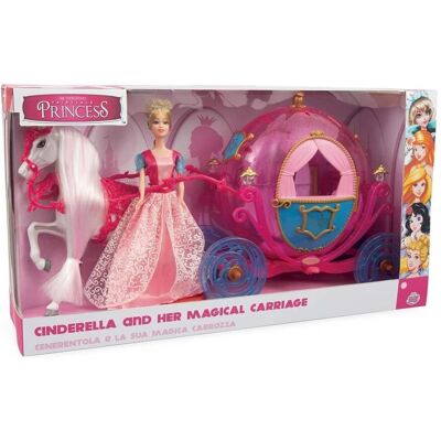 Grandi Giochi - Playset Princess Cenerentola con Carrozza - Set di gioco Grandi Giochi - Playset Princess Cenerentola con Carrozza - Set di gioco