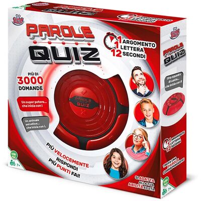 Grandi Giochi Parole Quiz - Juego de mesa con 3000 preguntas Grandi Giochi Parole Quiz - Juego de mesa con 3000 preguntas