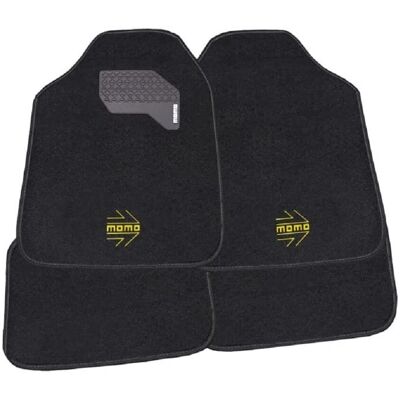 Tapis de Sol Voiture Jaune MOMO Arrow - Tapis de Sol Tapis de Sol Voiture Jaune MOMO Arrow - Tapis de Sol