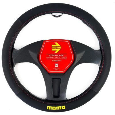 MOMO Steering Wheel Cover - Universal Red/Black MOMO Steering Wheel Cover - Universal Red/Black