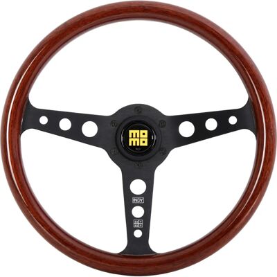 Momo Indy Mahogany Steering Wheel - Racing Type Momo Indy Mahogany Steering Wheel - Racing Type