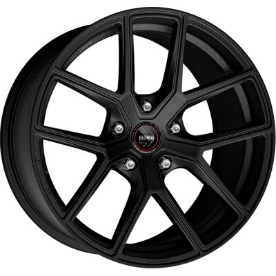 Momo Rf-01 Kevytmetallivanne - Sandblast Black - Mini, VW, Mercedes, 8x18 Momo Rf-01 Kevytmetallivanne - Sandblast Black - Mini, VW, Mercedes, 8x18