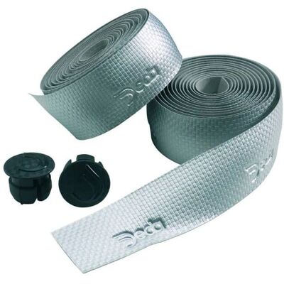 Nastro Manubrio in Carbonio Deda Elementi - Argento - Nastro Manubrio Nastro Manubrio in Carbonio Deda Elementi - Argento - Nastro Manubrio