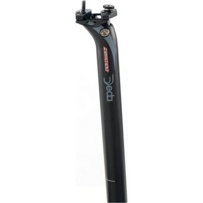 Deda ZERO100 Zadelpen - Zwart op Zwart - 31,6mm - 350mm - Zadelpen Deda ZERO100 Zadelpen - Zwart op Zwart - 31,6mm - 350mm - Zadelpen