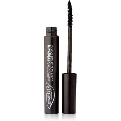 PUROBIO Mascara - Lengthening Curling - Vegan - 7ml - Mascara for Women - Long-lasting - Easy to Apply - Rich Black - Natural Look - Eye Make-up PUROBIO Mascara - Lengthening Curling - Vegan - 7ml - Mascara for Women - Long-lasting - Easy to Apply - Rich Black - Natural Look - Eye Make-up