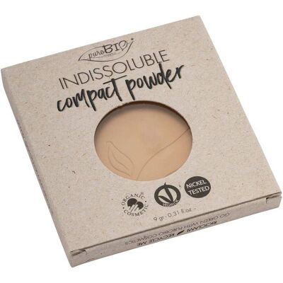 puroBIO Cosmetics Indissoluble Compact Powder Shade 03 - Compact Powder puroBIO Cosmetics Indissoluble Compact Powder Shade 03 - Compact Powder