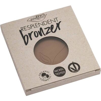 puroBIO Cosmetics Resplendent Bronzer - Pale Brown - Matte Finish - 9g puroBIO Cosmetics Resplendent Bronzer - Pale Brown - Matte Finish - 9g