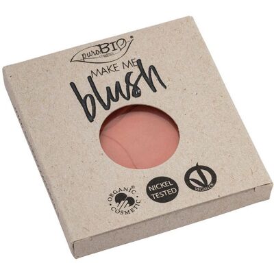 puroBIO Cosmetics Fard Long-Lasting Rosa Corallo - Fard puroBIO Cosmetics Fard Long-Lasting Rosa Corallo - Fard