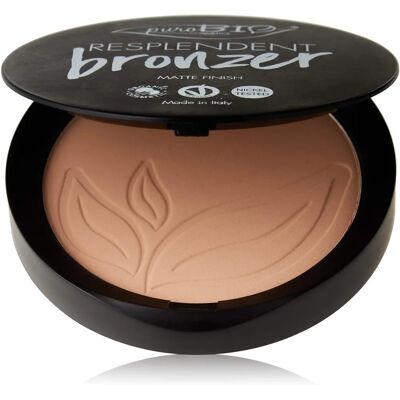 PuroBIO Cosmetics Resplendent Bronzer 03 Beige Brown - Bronzer PuroBIO Cosmetics Resplendent Bronzer 03 Beige Brown - Bronzer