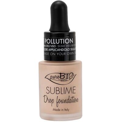 puroBio Sublime Drop Foundation Ultra-Fluid - Giallo - Fondotinta puroBio Sublime Drop Foundation Ultra-Fluid - Giallo - Fondotinta