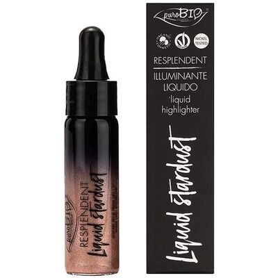 puroBio Rose Gold Liquid Highlighter - Face & Body - Highlighter puroBio Rose Gold Liquid Highlighter - Face & Body - Highlighter