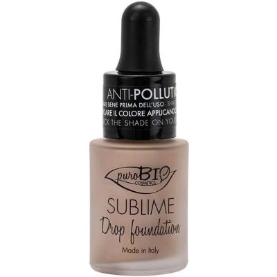 Purobio Sublime Drop Foundation Ultra-Fluid - Amarillo - Base Purobio Sublime Drop Foundation Ultra-Fluid - Amarillo - Base