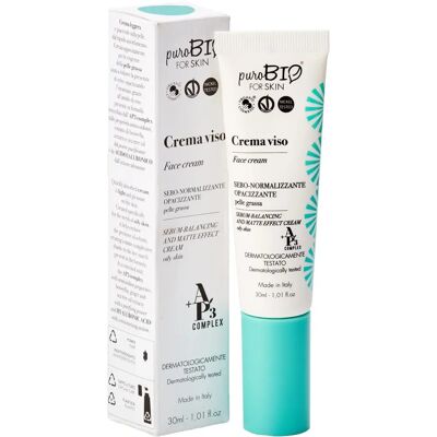 Crème Visage Matifiante Purobio pour Peau Grasse - 30ml - Publicité Crème Visage Matifiante Purobio pour Peau Grasse - 30ml - Publicité