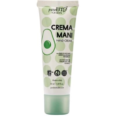 PUROBIO Hand Cream Avocado Oil Hyaluronic Acid Vitamin C - Hand Cream PUROBIO Hand Cream Avocado Oil Hyaluronic Acid Vitamin C - Hand Cream