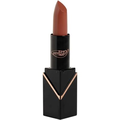 puroBIO Cosmetics Rouge à Lèvres Semi-Mat Pesca Nude - Publicité puroBIO Cosmetics Rouge à Lèvres Semi-Mat Pesca Nude - Publicité