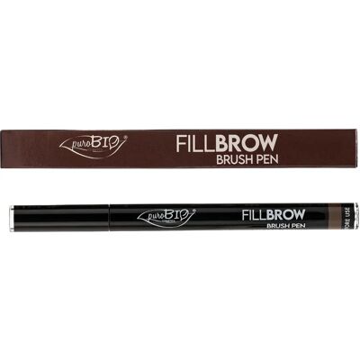 puroBIO Cosmetics Fillbrow Brun ögonbrynspenna - Ögonbrynsmakeup puroBIO Cosmetics Fillbrow Brun ögonbrynspenna - Ögonbrynsmakeup