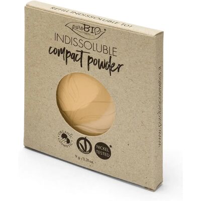 puroBIO Cosmetics Indissouble Compact Powder T01 - Powder puroBIO Cosmetics Indissouble Compact Powder T01 - Powder