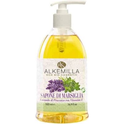 Sapone di Marsiglia alla Lavanda di Provenza - Naturale, Vegano, 500ml Sapone di Marsiglia alla Lavanda di Provenza - Naturale, Vegano, 500ml