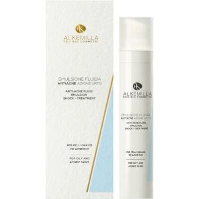 Emulsione Fluida Anti Acne Ecobio di Alkemilla - Emulsione Viso Emulsione Fluida Anti Acne Ecobio di Alkemilla - Emulsione Viso