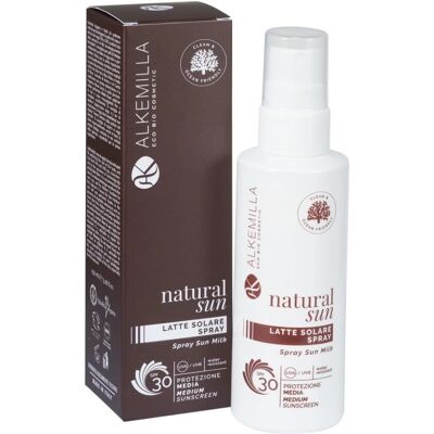 Alkemilla SPF 30 - Latte Solare Spray Protettivo per Pelli Sensibili Alkemilla SPF 30 - Latte Solare Spray Protettivo per Pelli Sensibili