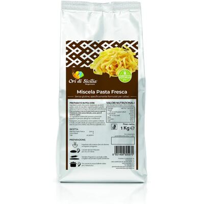 Ori di Sicilia Srl Miscela Oro Pasta Fresca - Miscela di pasta senza glutine Ori di Sicilia Srl Miscela Oro Pasta Fresca - Miscela di pasta senza glutine