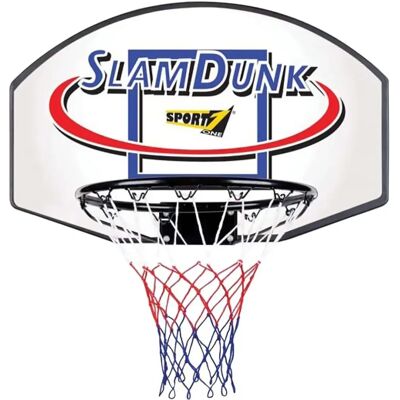 Tabellone Basket Sport One - 71x45cm, Anello in Metallo, Set Completo Tabellone Basket Sport One - 71x45cm, Anello in Metallo, Set Completo