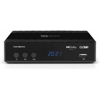 TELESYSTEM TS6818 Tuner Digitale Full HD Nero TELESYSTEM TS6818 Tuner Digitale Full HD Nero