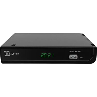 TELE System TS6819 - Digital markbunden mottagare DVB-T2 TELE System TS6819 - Digital markbunden mottagare DVB-T2
