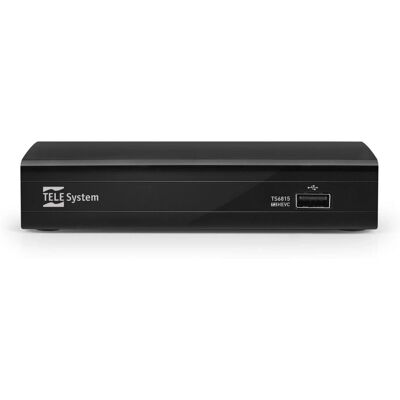 Ricevitore Terrestre Digitale Telesystem TS6815 - DVB-T2 HEVC, HDR, Ethernet, Multimedia Ricevitore Terrestre Digitale Telesystem TS6815 - DVB-T2 HEVC, HDR, Ethernet, Multimedia