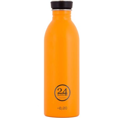 24Bottles Urban Bottle Total Orange 500ml - Bouteille d'eau - Publicité 24Bottles Urban Bottle Total Orange 500ml - Bouteille d'eau - Publicité