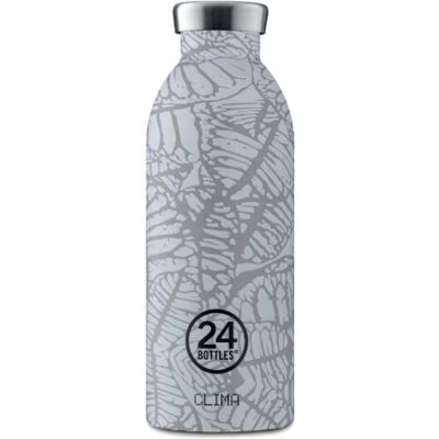 24Bottles Clima Bottiglia - Acciaio Inox Gris - 500ml - Mantiene Caldo & Freddo 24Bottles Clima Bottiglia - Acciaio Inox Gris - 500ml - Mantiene Caldo & Freddo