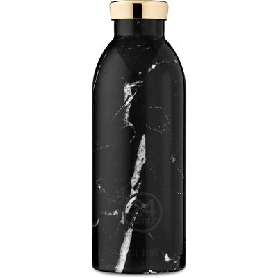 24Bottles Svart Marmo Clima Vakuumflaske 0,5L 24Bottles Svart Marmo Clima Vakuumflaske 0,5L