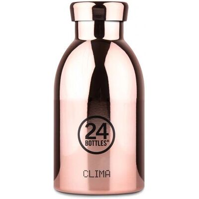 24Bottles Clima Flaske Rose Gold - 330 ml - Termoflaske 24Bottles Clima Flaske Rose Gold - 330 ml - Termoflaske