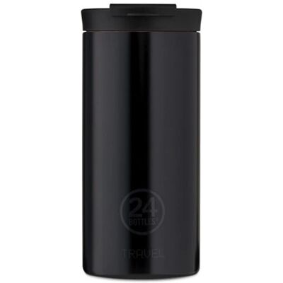 Cană de călătorie 24Bottles Negru 600 ml - Izolare termică, fără scurgeri Cană de călătorie 24Bottles Negru 600 ml - Izolare termică, fără scurgeri