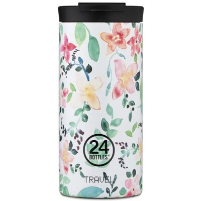 24Bottles Travel Tumbler - Acier inoxydable double paroi - 600ml - Publicité 24Bottles Travel Tumbler - Acier inoxydable double paroi - 600ml - Publicité