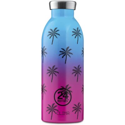 24Bottles Palm Vibe RVS Isolerende Fles - Waterfles 24Bottles Palm Vibe RVS Isolerende Fles - Waterfles