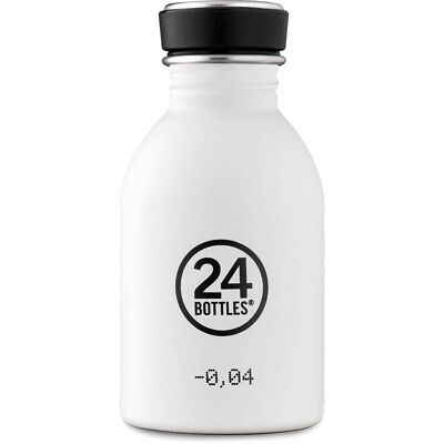 24Bottles Urban Flasche - 250ml - Weiß - Edelstahl - Täglicher Gebrauch 24Bottles Urban Flasche - 250ml - Weiß - Edelstahl - Täglicher Gebrauch