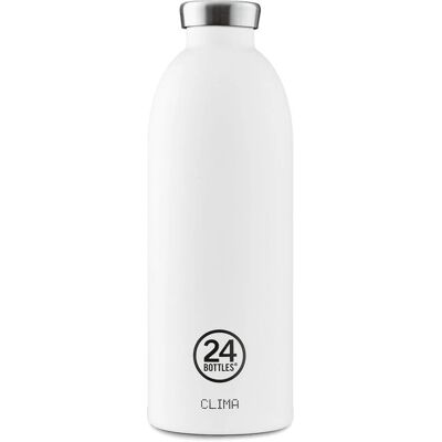 24Bottles Bottiglia Clima Bianca Isolata - 850ml - Mantiene Liquidi Caldi & Freddi 24Bottles Bottiglia Clima Bianca Isolata - 850ml - Mantiene Liquidi Caldi & Freddi