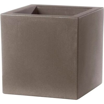Pot de fleurs carré Cappuccino - 50x50cm - Intérieur/Extérieur - Publicité Pot de fleurs carré Cappuccino - 50x50cm - Intérieur/Extérieur - Publicité