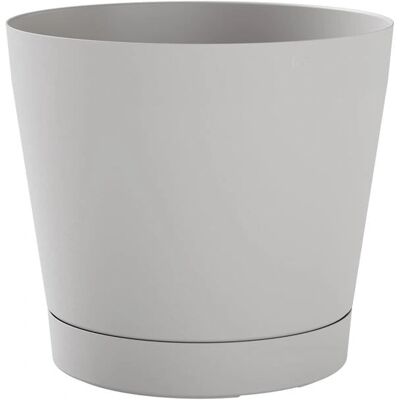 Teraplast Orione Vaso in plastica riciclata - 24cm Teraplast Orione Vaso in plastica riciclata - 24cm