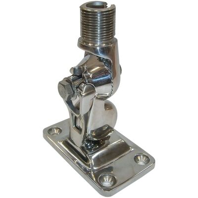 Glomex Stainless Steel 4 Way Ratched Mount Support - Antenna Mount Support Glomex Stainless Steel 4 Way Ratched Mount Support - Antenna Mount Support