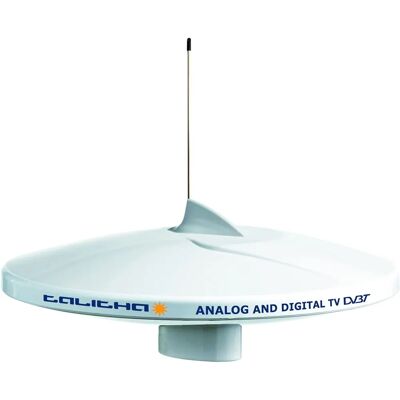 Glomex V9125AGCU/DAB20 Wasserfeste DVB-T2 TV-Antenne mit Verstärker Glomex V9125AGCU/DAB20 Wasserfeste DVB-T2 TV-Antenne mit Verstärker